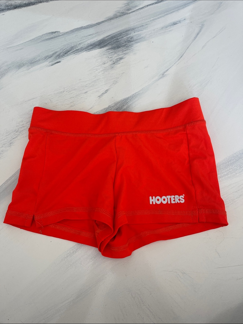 Hooters Orange Women's Shorts with Logo